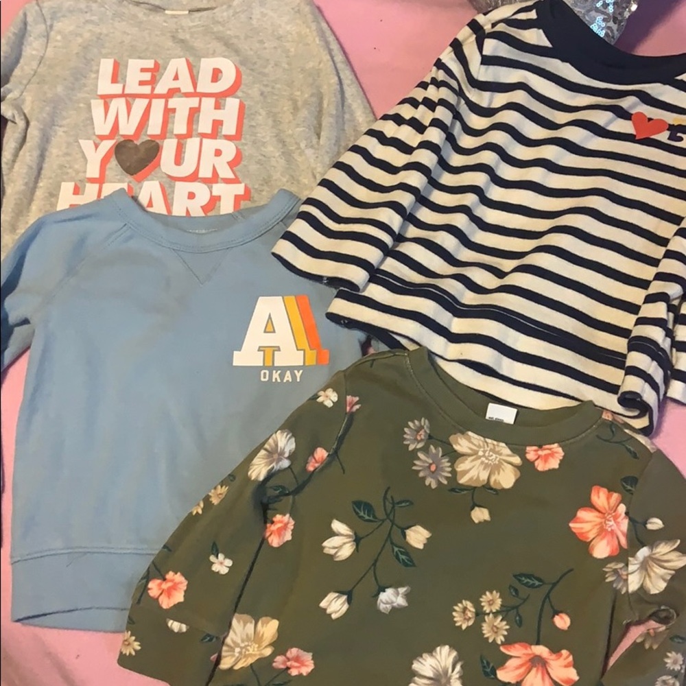 4-bundle oldnavy long sleeves sweater material